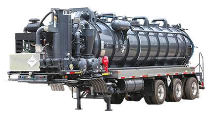 AquaVac Mini 2400 Dump Trailer